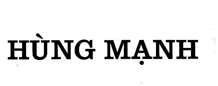 Mẫu nhãn hiệu Hùng Mạnh