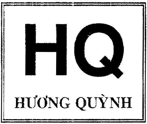 Mẫu nhãn hiệu HQ Hương Quỳnh