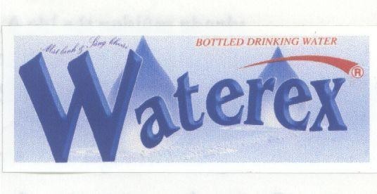 Mẫu nhãn hiệu WATEREX BOTTLED DRINKING WATER Mát lạnh & Sảng khoái