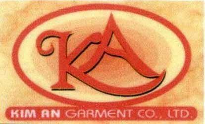 Mẫu nhãn hiệu KA KIM AN GARMENT CO LTD