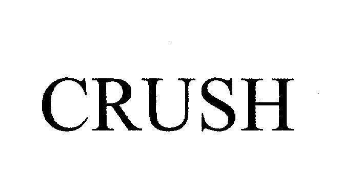 Mẫu nhãn hiệu CRUSH
