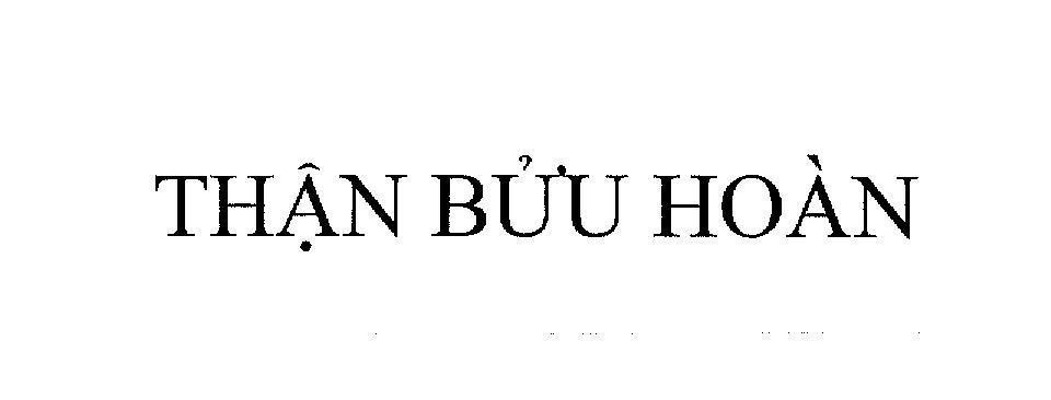 Mẫu nhãn hiệu THAN BUU HOAN
