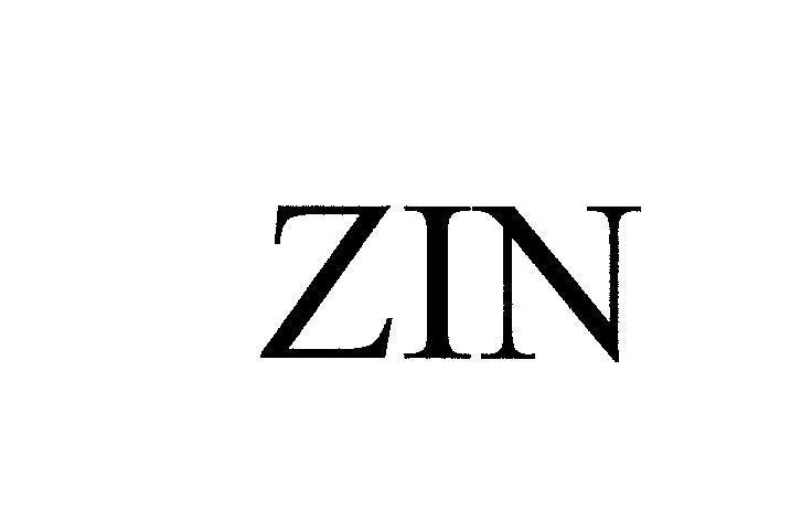 Mẫu nhãn hiệu ZIN