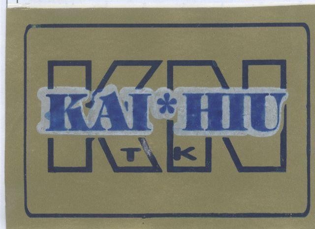 Mẫu nhãn hiệu KN KAI HIU TK