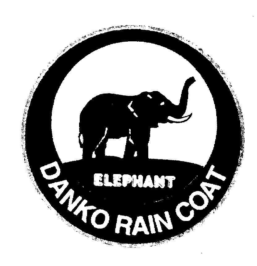 Mẫu nhãn hiệu ELEPHANT DANKO RAIN COAT