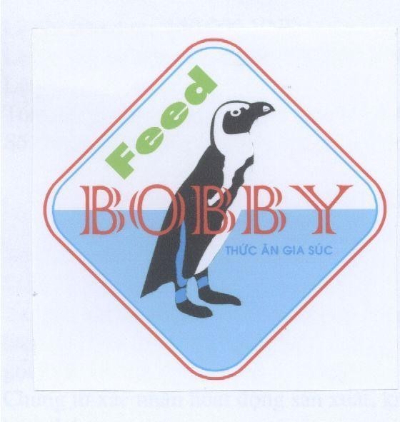 Mẫu nhãn hiệu FEED BOBBY Thức ăn Gia Súc