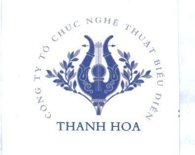 Mẫu nhãn hiệu Công ty tổ chức nghệ thuật biểu diễn Thanh Hoa