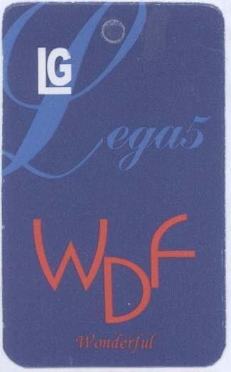 Mẫu nhãn hiệu LG LEGA5 WDF WONDERFUL