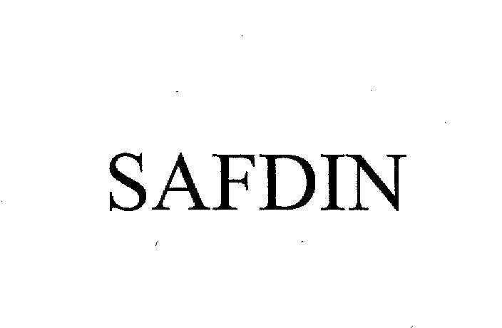 Mẫu nhãn hiệu SAFDIN