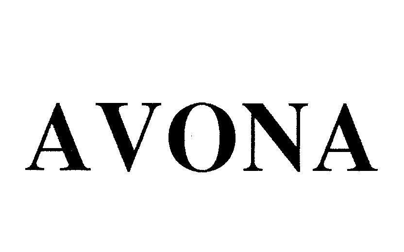 Mẫu nhãn hiệu AVONA