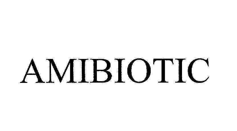 Mẫu nhãn hiệu AMIBIOTIC