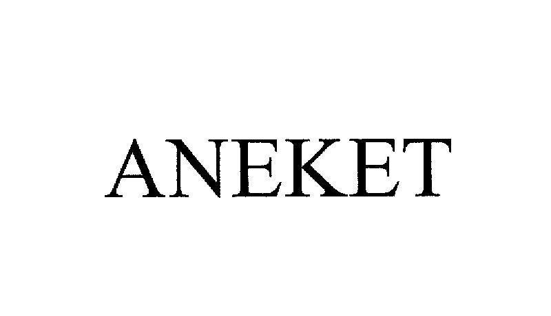 Mẫu nhãn hiệu ANEKET
