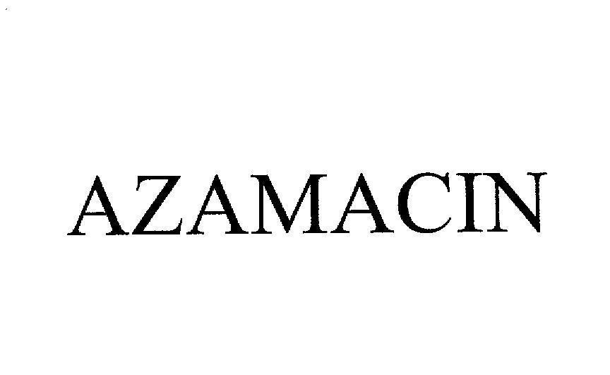 Mẫu nhãn hiệu AZAMACIN