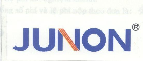 Mẫu nhãn hiệu JUNON