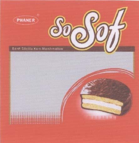 Mẫu nhãn hiệu PHANER SOSOF