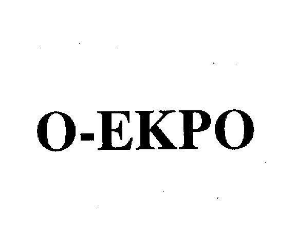 Mẫu nhãn hiệu O - EKPO