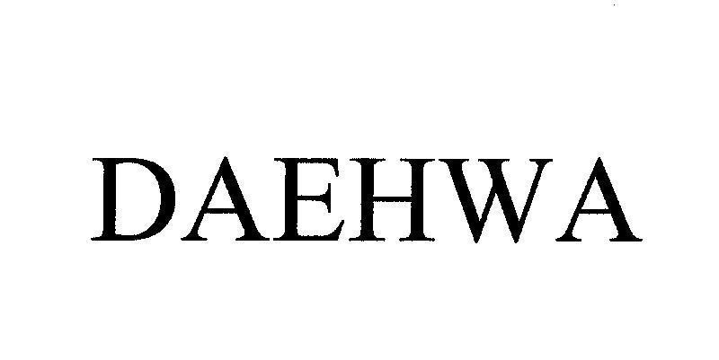 Mẫu nhãn hiệu DAEHWA