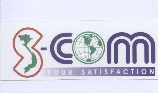 Mẫu nhãn hiệu S-COM YOUR SATISFACTION