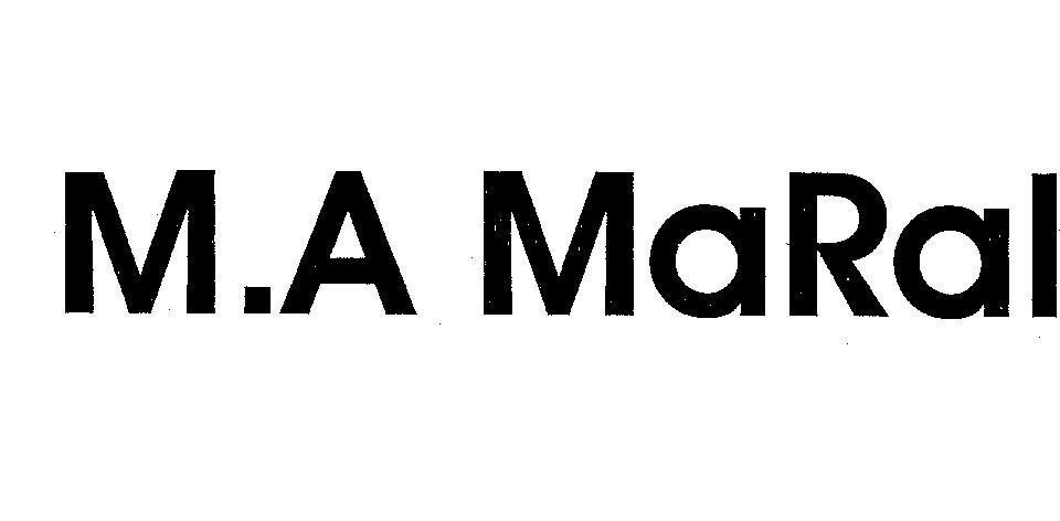 Mẫu nhãn hiệu M.A MARAL