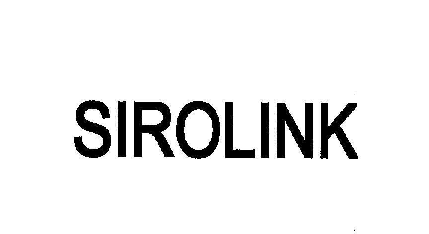 Mẫu nhãn hiệu SIROLINK