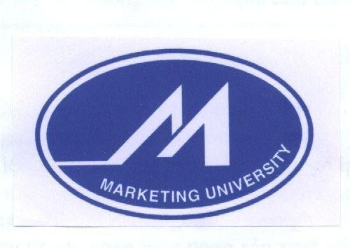 Mẫu nhãn hiệu M MARKETING UNIVERSITY
