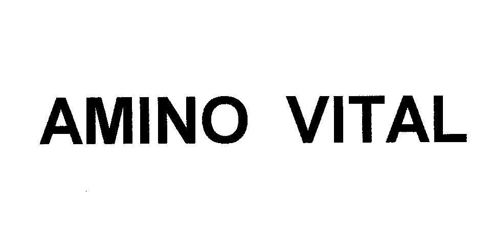 Mẫu nhãn hiệu AMINO VITAL