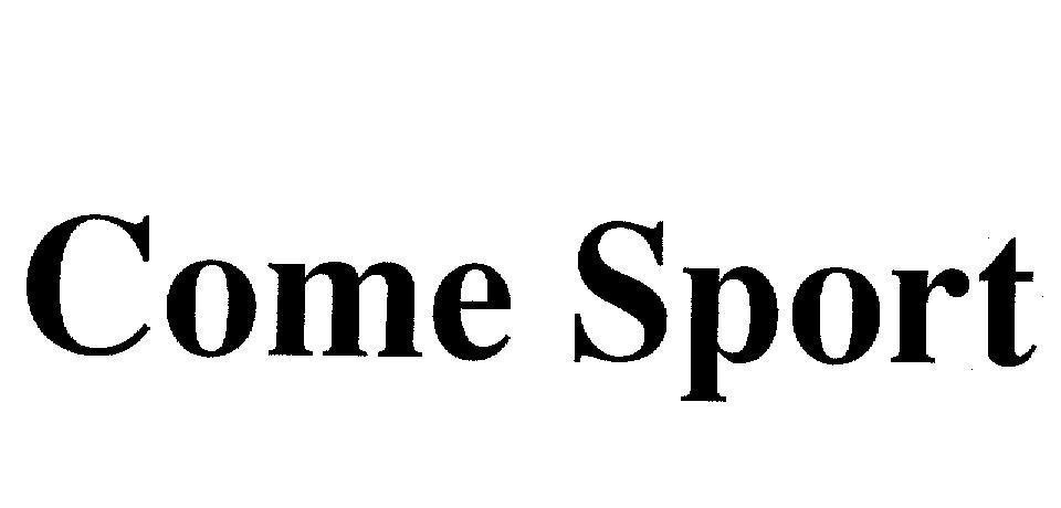 Mẫu nhãn hiệu COME SPORT