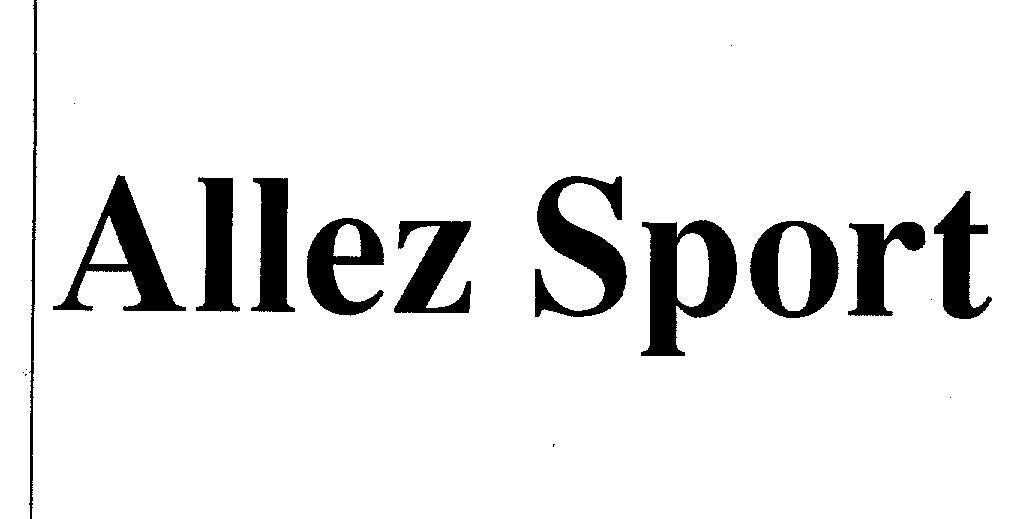 Mẫu nhãn hiệu ALLEZ SPORT