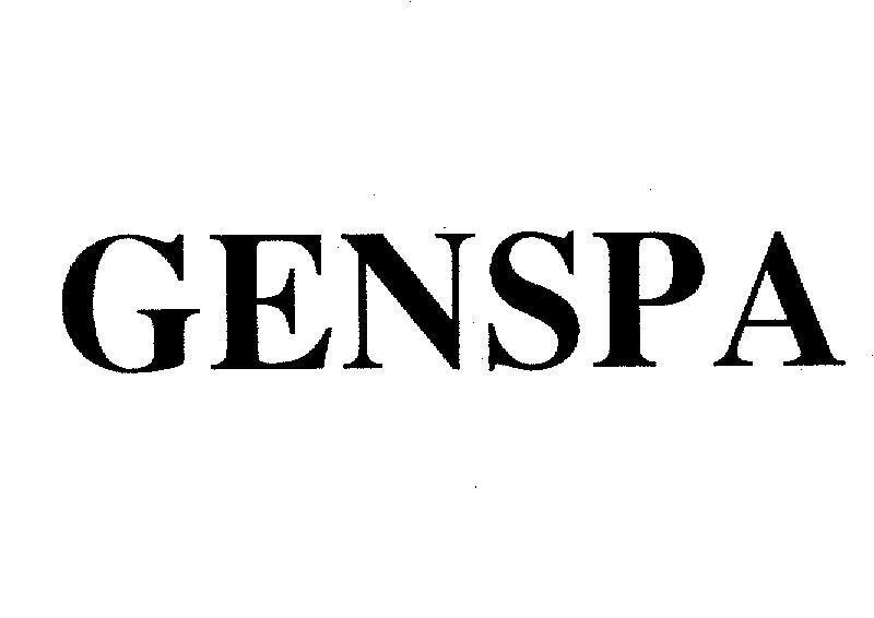 Mẫu nhãn hiệu GENSPA