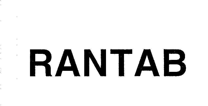 Mẫu nhãn hiệu RANTAB