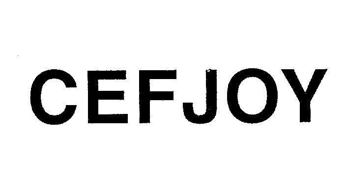 Mẫu nhãn hiệu CEFJOY