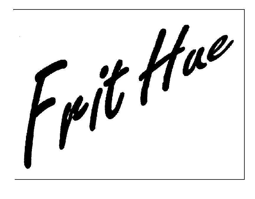 Mẫu nhãn hiệu FRIT HUE