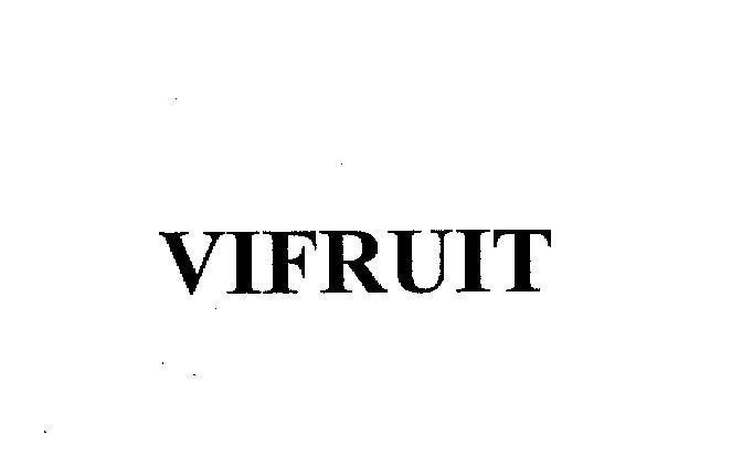 Mẫu nhãn hiệu VIFRUIT