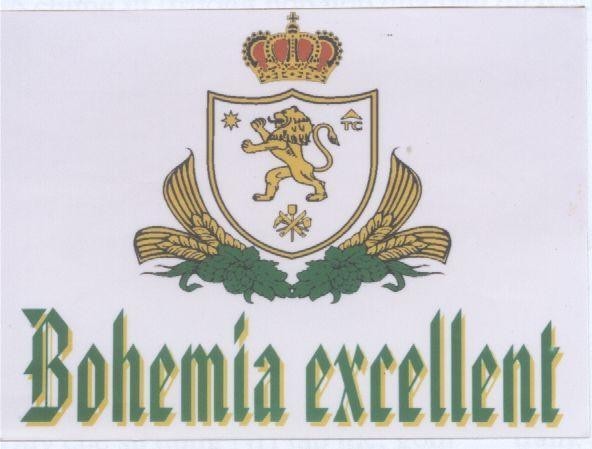 Mẫu nhãn hiệu BOHEMIA EXCELLENT