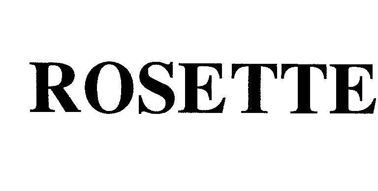 Mẫu nhãn hiệu ROSETTE