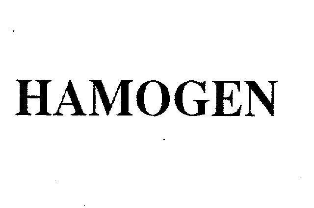 Mẫu nhãn hiệu HAMOGEN