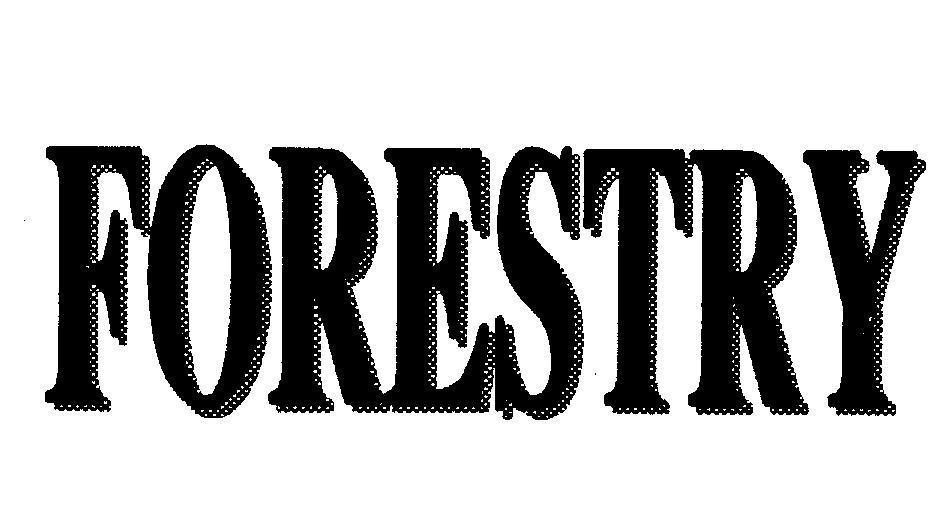 Mẫu nhãn hiệu FORESTRY