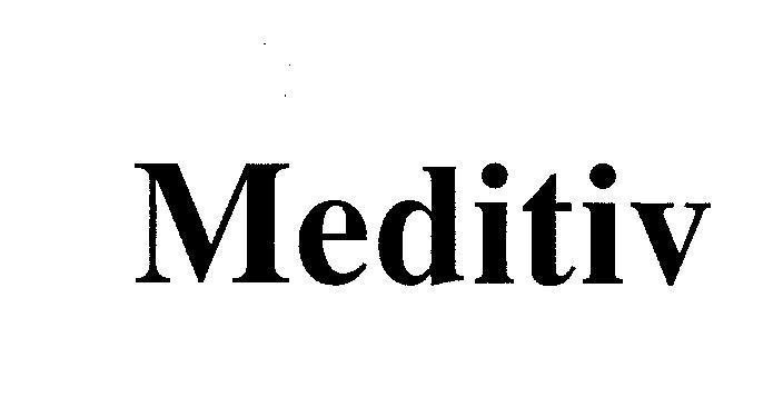Mẫu nhãn hiệu MEDITIV