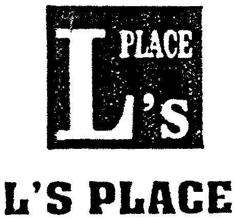 Mẫu nhãn hiệu L S PLACE