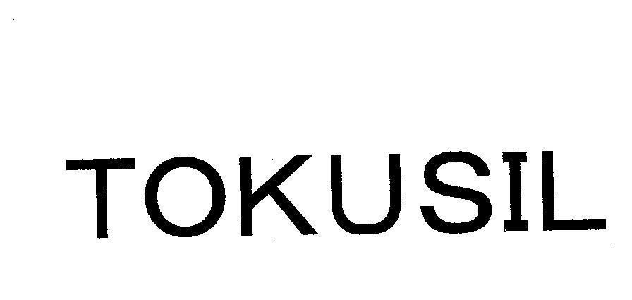 Mẫu nhãn hiệu TOKUSIL