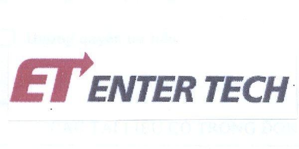 Mẫu nhãn hiệu ET ENTER TECH