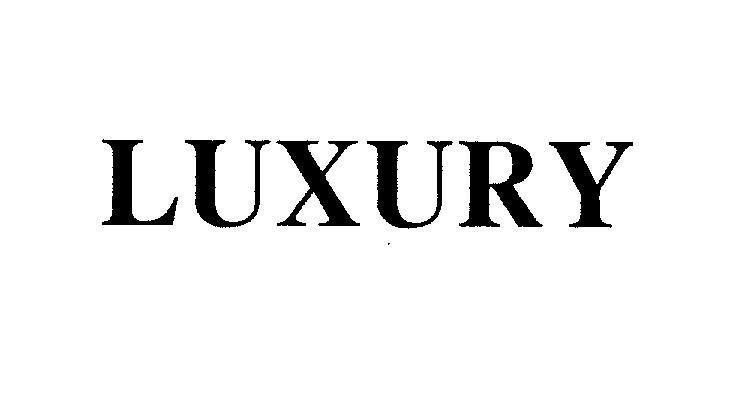 Mẫu nhãn hiệu LUXURY