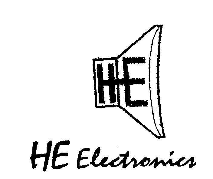 Mẫu nhãn hiệu HE HE ELECTRONICS