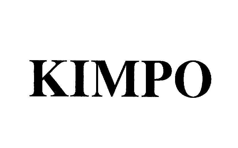 Mẫu nhãn hiệu KIMPO