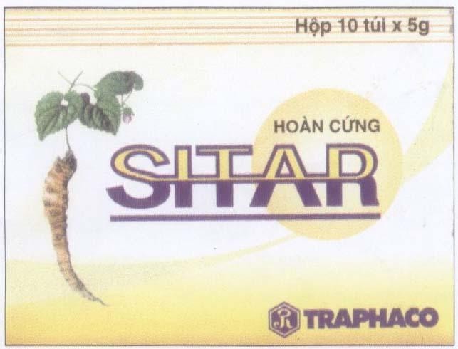 Mẫu nhãn hiệu Hoàn Cứng SITAR R TRAPHACO