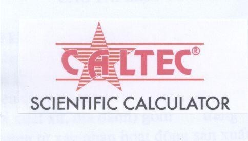 Mẫu nhãn hiệu CALTEC SCIENTIFIC CALCULATOR