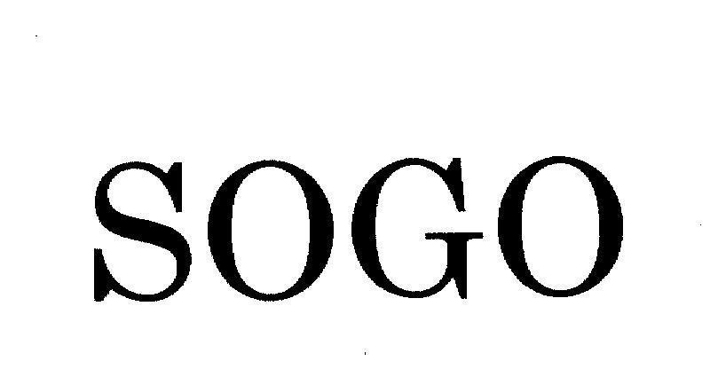 Mẫu nhãn hiệu SOGO