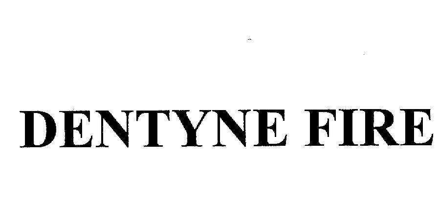 Mẫu nhãn hiệu DENTYNE FIRE