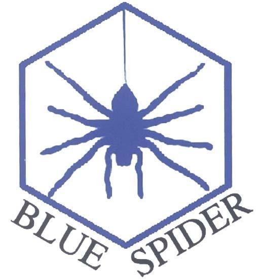 Mẫu nhãn hiệu BLUE SPIDER