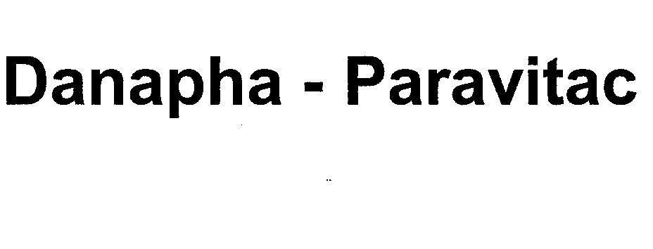 Mẫu nhãn hiệu DANAPHA-PARAVITAC
